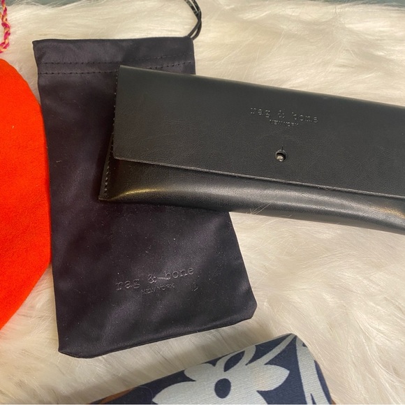 Set of 4 Rag & Bone Anthropologie Vera Bradley Sunglasses Cases and Pouches
